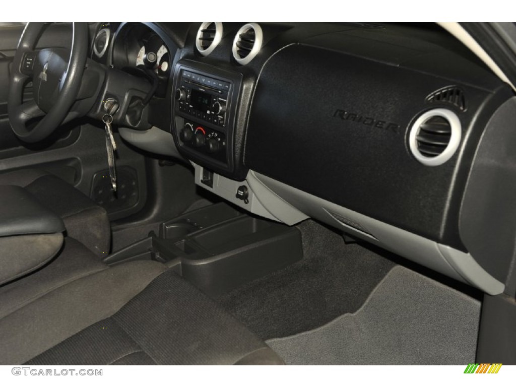 2008 Raider LS Extended Cab - Granite Gray Metallic / Slate photo #28