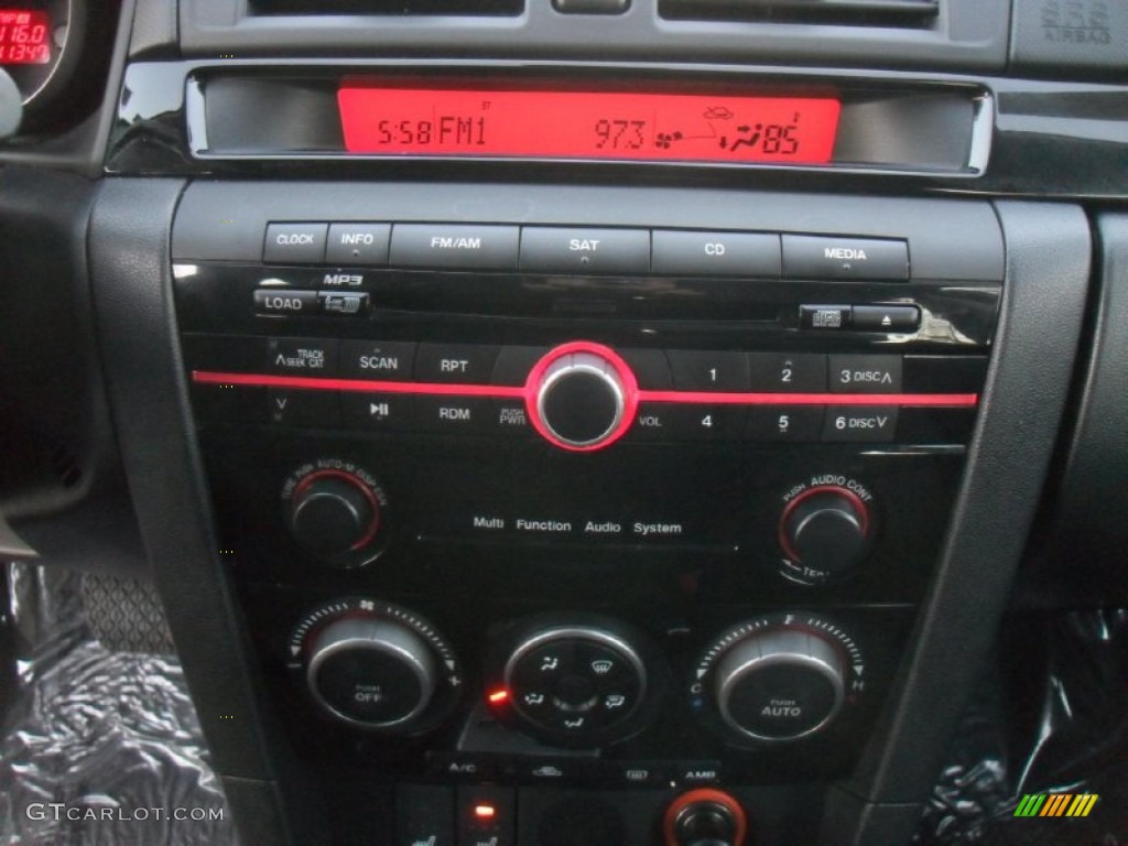 2008 Mazda MAZDA3 s Grand Touring Sedan Controls Photos