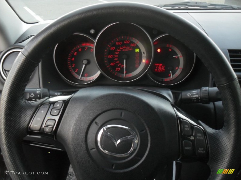 2008 Mazda MAZDA3 s Grand Touring Sedan Steering Wheel Photos