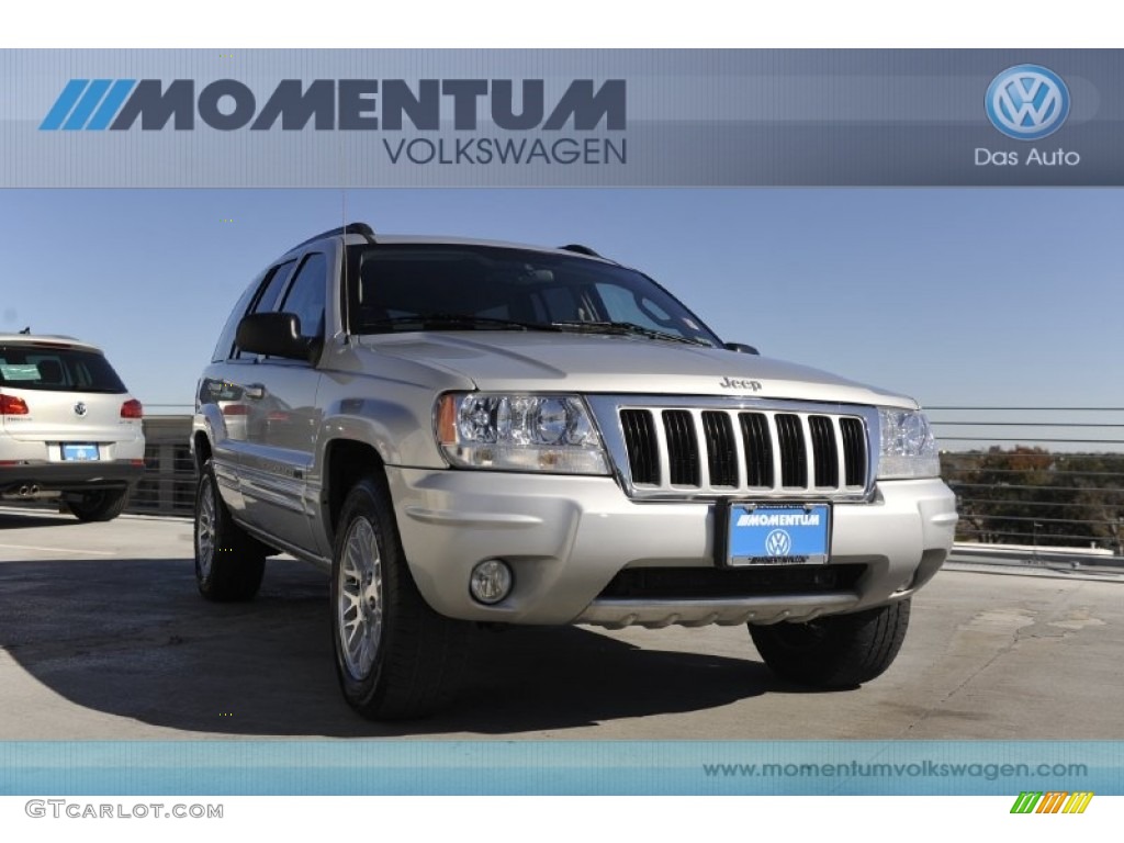 2004 Grand Cherokee Limited - Bright Silver Metallic / Dark Slate Gray photo #1