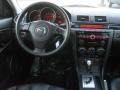 Black 2008 Mazda MAZDA3 s Grand Touring Sedan Dashboard