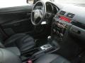 Black 2008 Mazda MAZDA3 s Grand Touring Sedan Dashboard