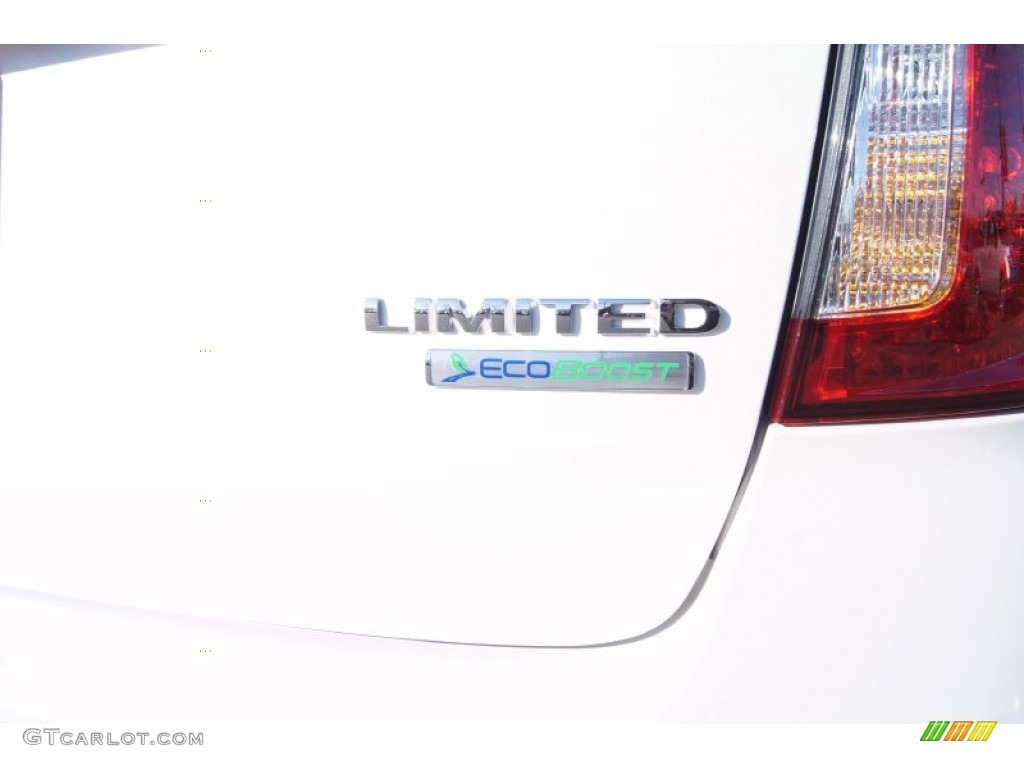 2012 Edge Limited EcoBoost - White Platinum Metallic Tri-Coat / Medium Light Stone photo #19