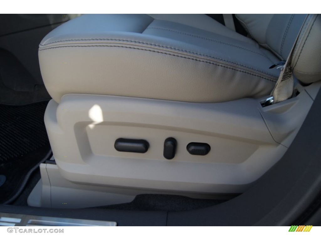 2012 Edge Limited EcoBoost - White Platinum Metallic Tri-Coat / Medium Light Stone photo #21