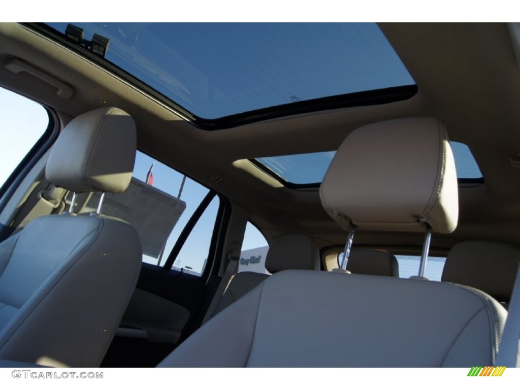 2012 Edge Limited EcoBoost - White Platinum Metallic Tri-Coat / Medium Light Stone photo #23