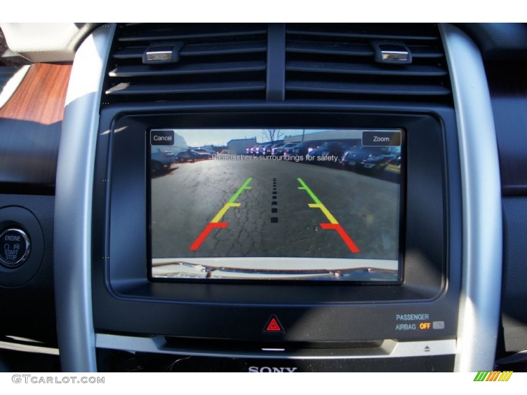 2012 Edge Limited EcoBoost - White Platinum Metallic Tri-Coat / Medium Light Stone photo #30