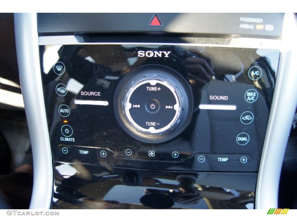 2012 Edge Limited EcoBoost - White Platinum Metallic Tri-Coat / Medium Light Stone photo #31