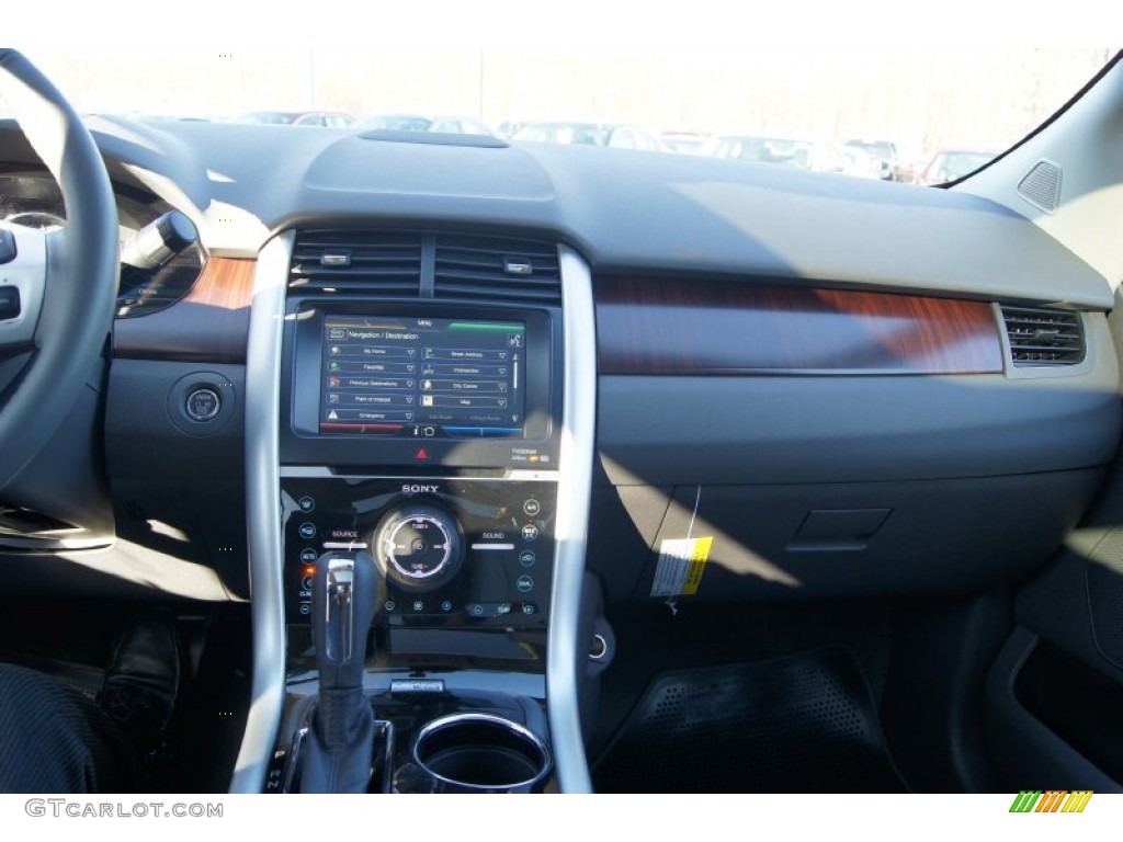 2012 Edge Limited EcoBoost - White Platinum Metallic Tri-Coat / Medium Light Stone photo #33