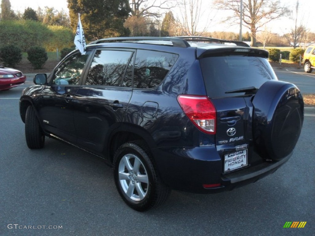 2007 RAV4 Limited - Nautical Blue Metallic / Ash Gray photo #2