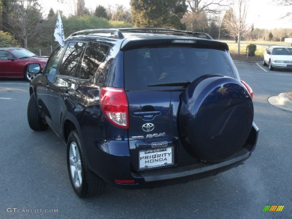2007 RAV4 Limited - Nautical Blue Metallic / Ash Gray photo #3