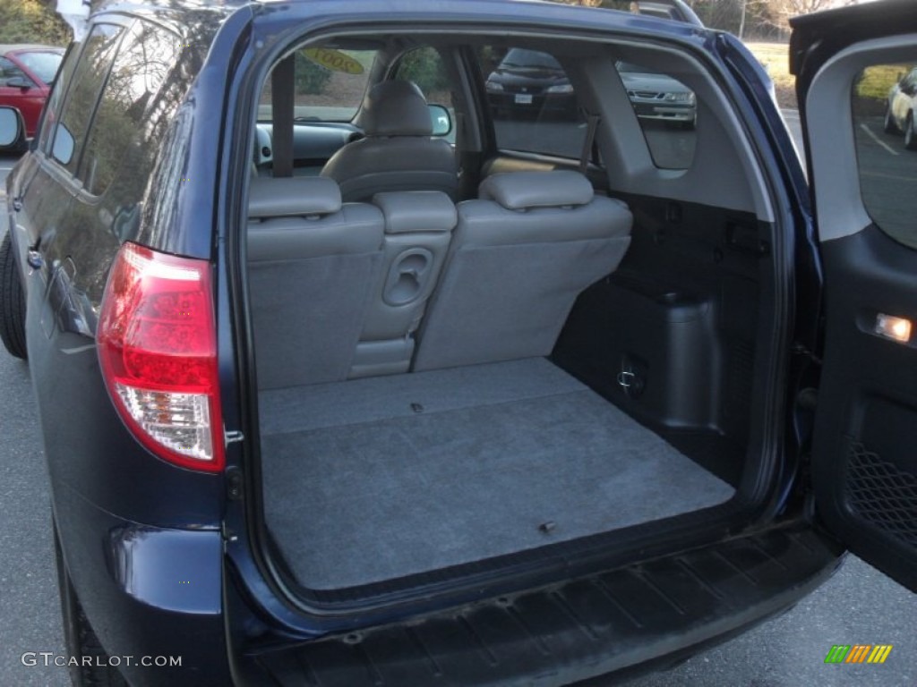 2007 RAV4 Limited - Nautical Blue Metallic / Ash Gray photo #20