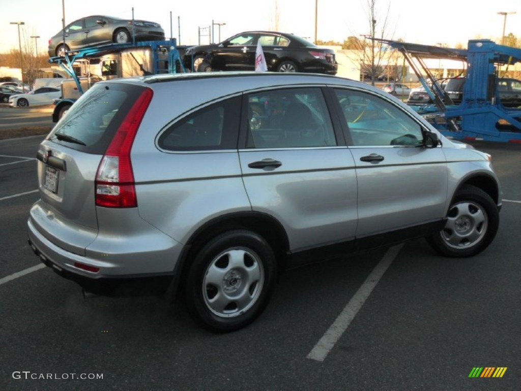 2010 CR-V LX - Alabaster Silver Metallic / Black photo #4