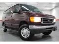 Dark Toreador Red Metallic - E Series Van E350 XLT Passenger Photo No. 3