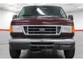 Dark Toreador Red Metallic - E Series Van E350 XLT Passenger Photo No. 8