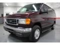 Dark Toreador Red Metallic - E Series Van E350 XLT Passenger Photo No. 14