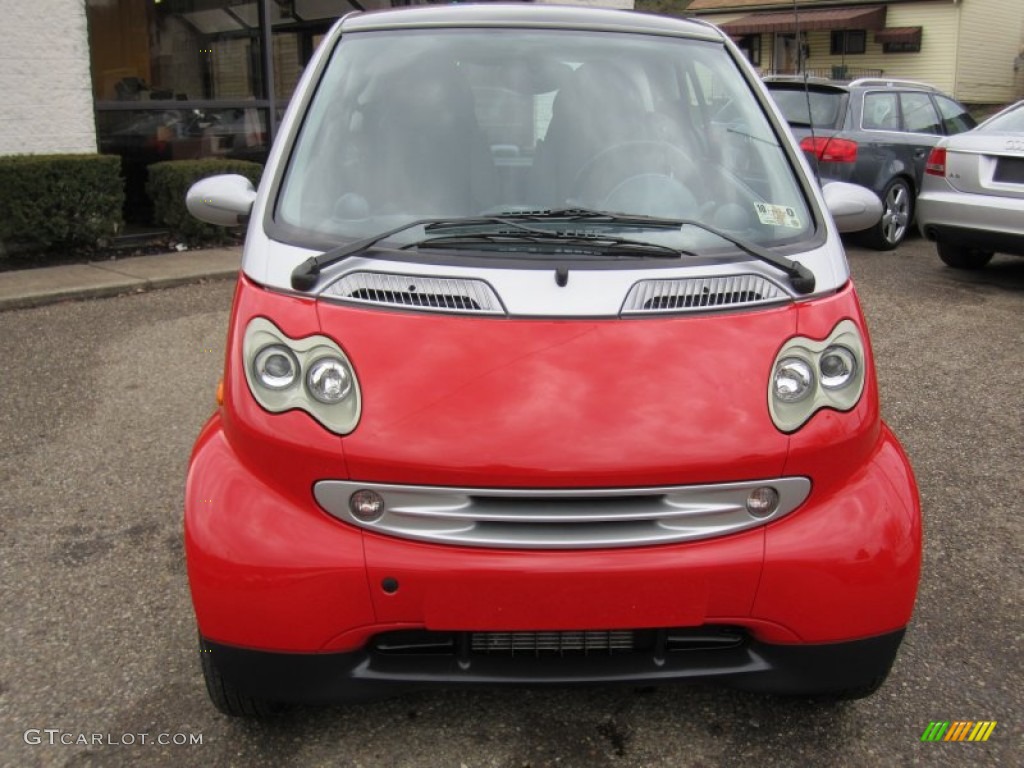 2005 fortwo Turbo Coupe - Phat Red / Dark Grey photo #3