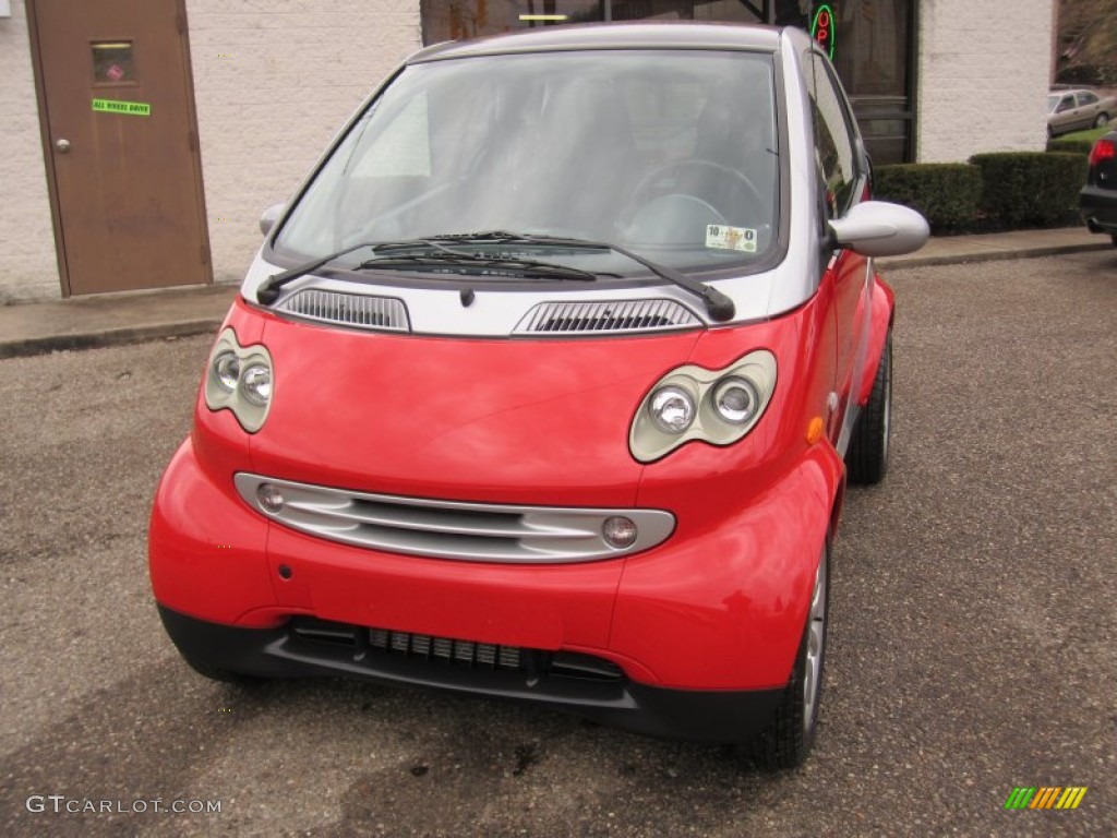 2005 fortwo Turbo Coupe - Phat Red / Dark Grey photo #4