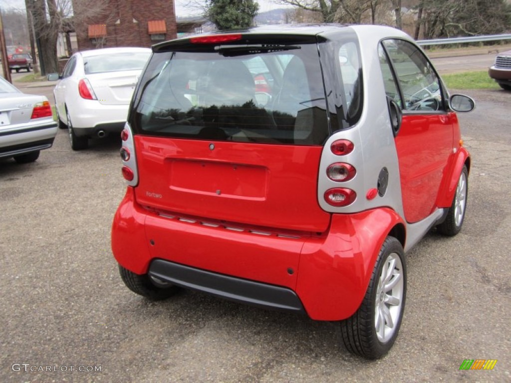 2005 fortwo Turbo Coupe - Phat Red / Dark Grey photo #10