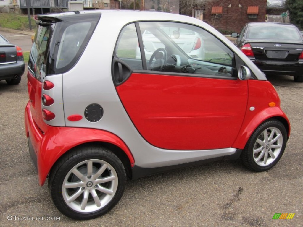 2005 fortwo Turbo Coupe - Phat Red / Dark Grey photo #11