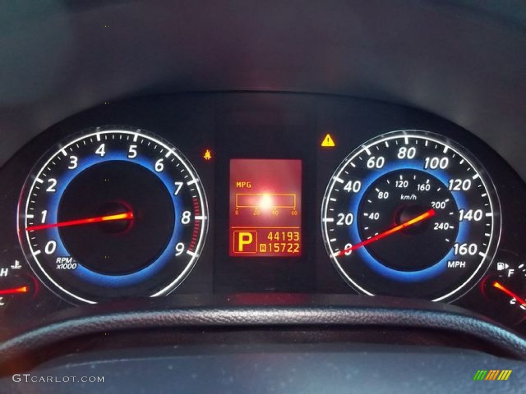 2009 Infiniti G 37 x Coupe Gauges Photo #59062787