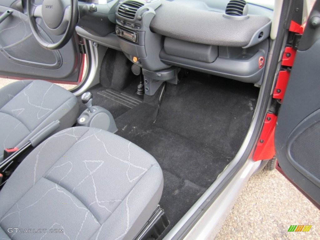 2005 fortwo Turbo Coupe - Phat Red / Dark Grey photo #29