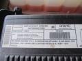 2000 Chevrolet Suburban 1500 LS 4x4 Info Tag