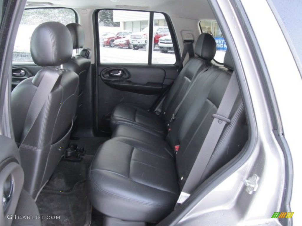 Ebony Interior 2007 Chevrolet TrailBlazer LT 4x4 Photo #59064058