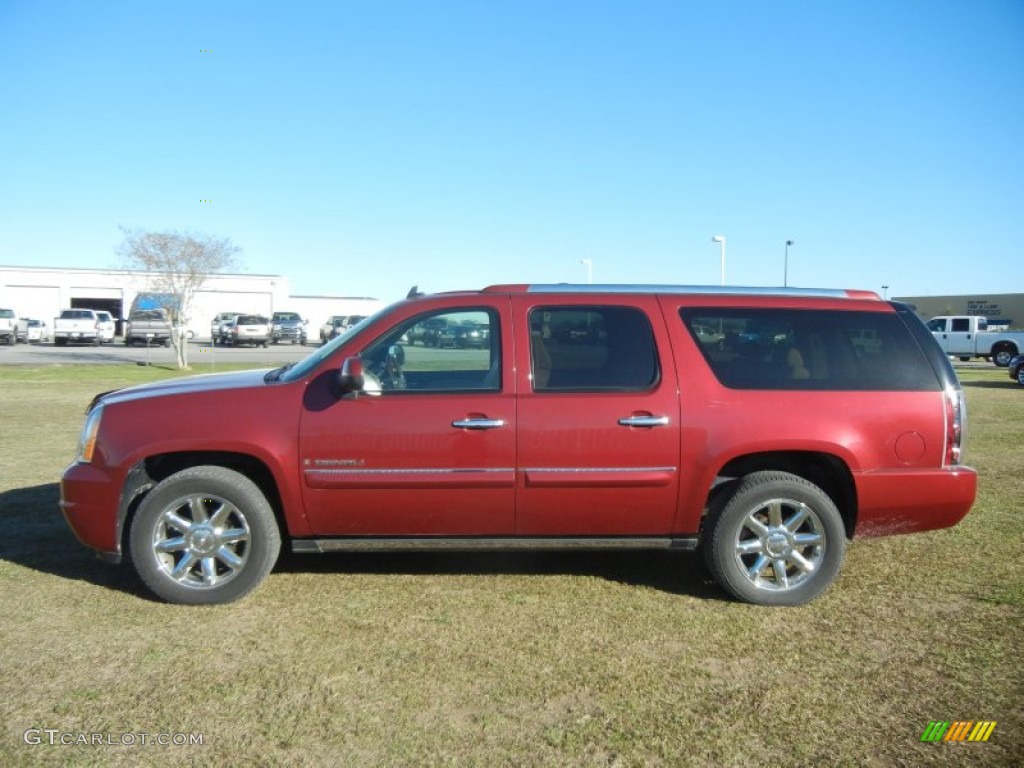 Red Jewel Tintcoat 2008 GMC Yukon XL Denali Exterior Photo #59065622