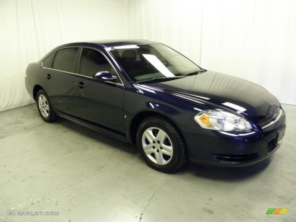 2010 Impala LS - Imperial Blue Metallic / Ebony photo #1