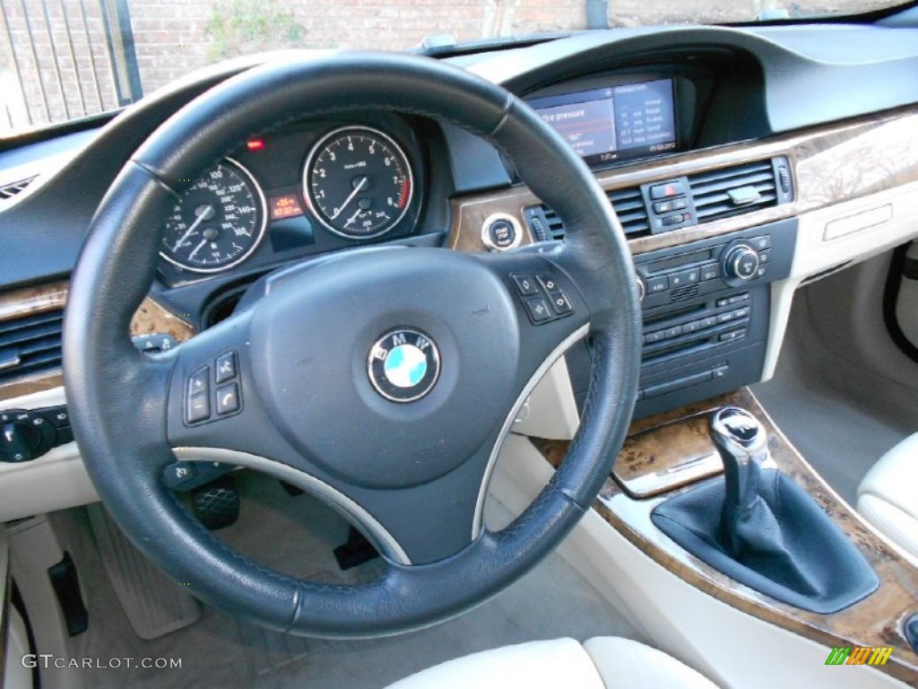 2008 3 Series 335i Convertible - Monaco Blue Metallic / Cream Beige photo #19