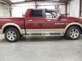 2011 Deep Cherry Red Crystal Pearl Dodge Ram 1500 Laramie Crew Cab 4x4  photo #6