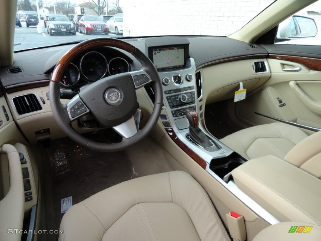 Cashmere/Cocoa Interior 2012 Cadillac CTS 4 3.0 AWD Sedan Photo #59066822