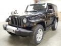 2012 Black Jeep Wrangler Sahara 4x4  photo #1