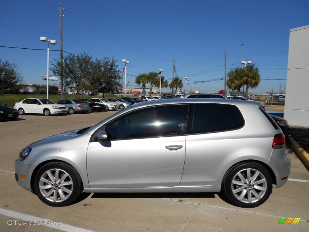 Reflex Silver Metallic 2011 Volkswagen Golf 2 Door TDI Exterior Photo #59067431