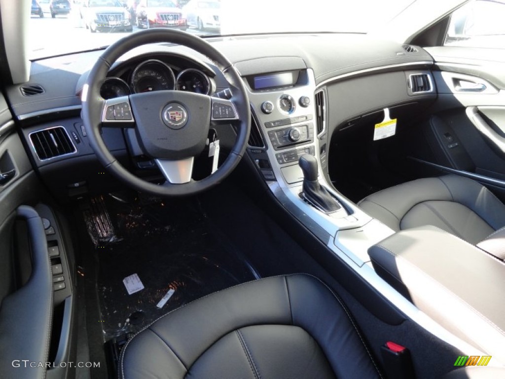 Ebony/Ebony Interior 2012 Cadillac CTS 3.0 Sedan Photo #59067575