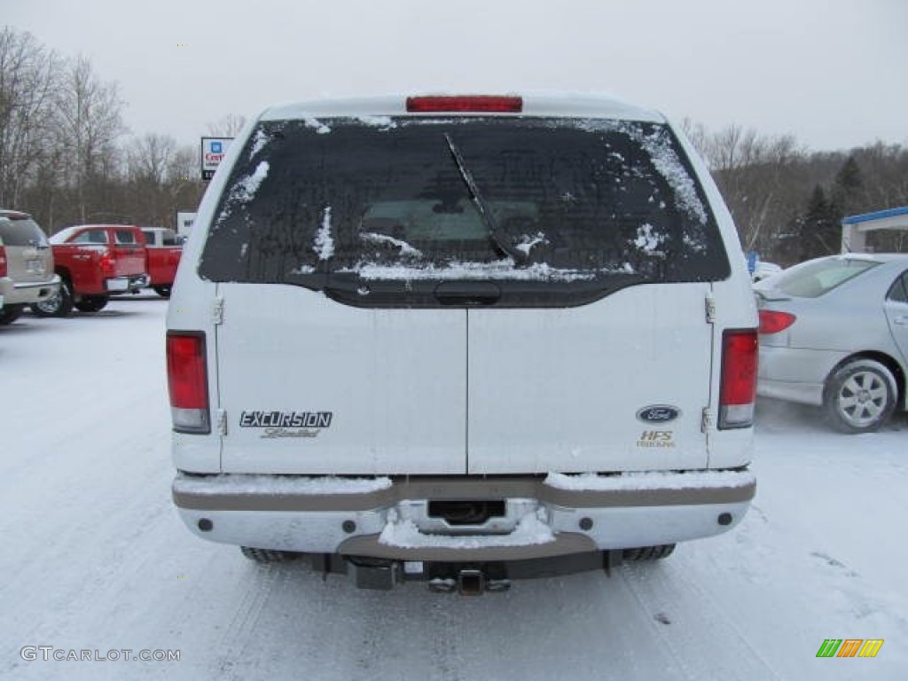2000 Excursion Limited 4x4 - Oxford White / Medium Parchment photo #3