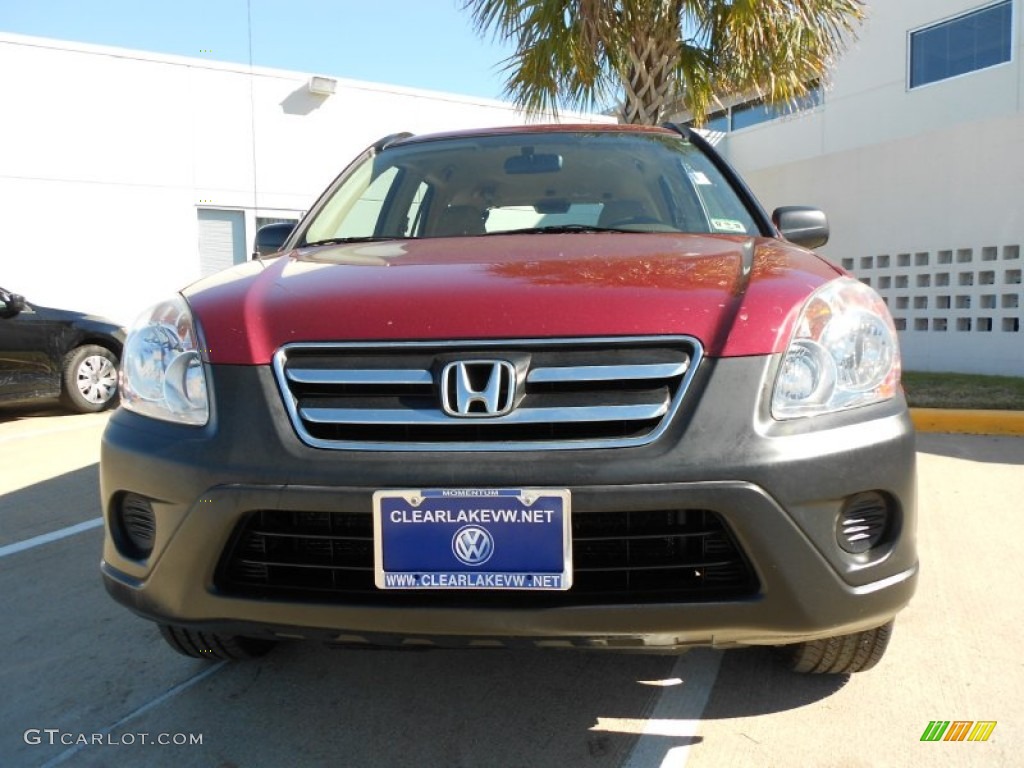 2006 CR-V LX 4WD - Redondo Red Pearl / Ivory photo #2