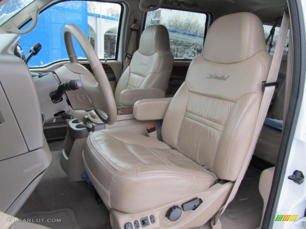 Medium Parchment Interior 2000 Ford Excursion Limited 4x4 Photo #59067938