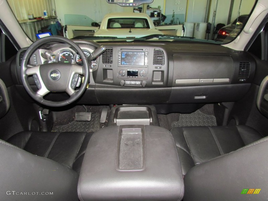 2009 Silverado 1500 Hybrid Crew Cab - Summit White / Ebony photo #13