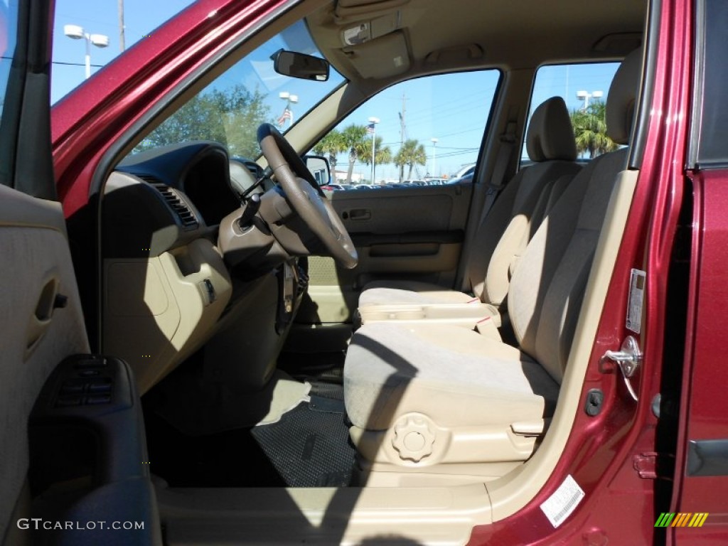 2006 CR-V LX 4WD - Redondo Red Pearl / Ivory photo #13