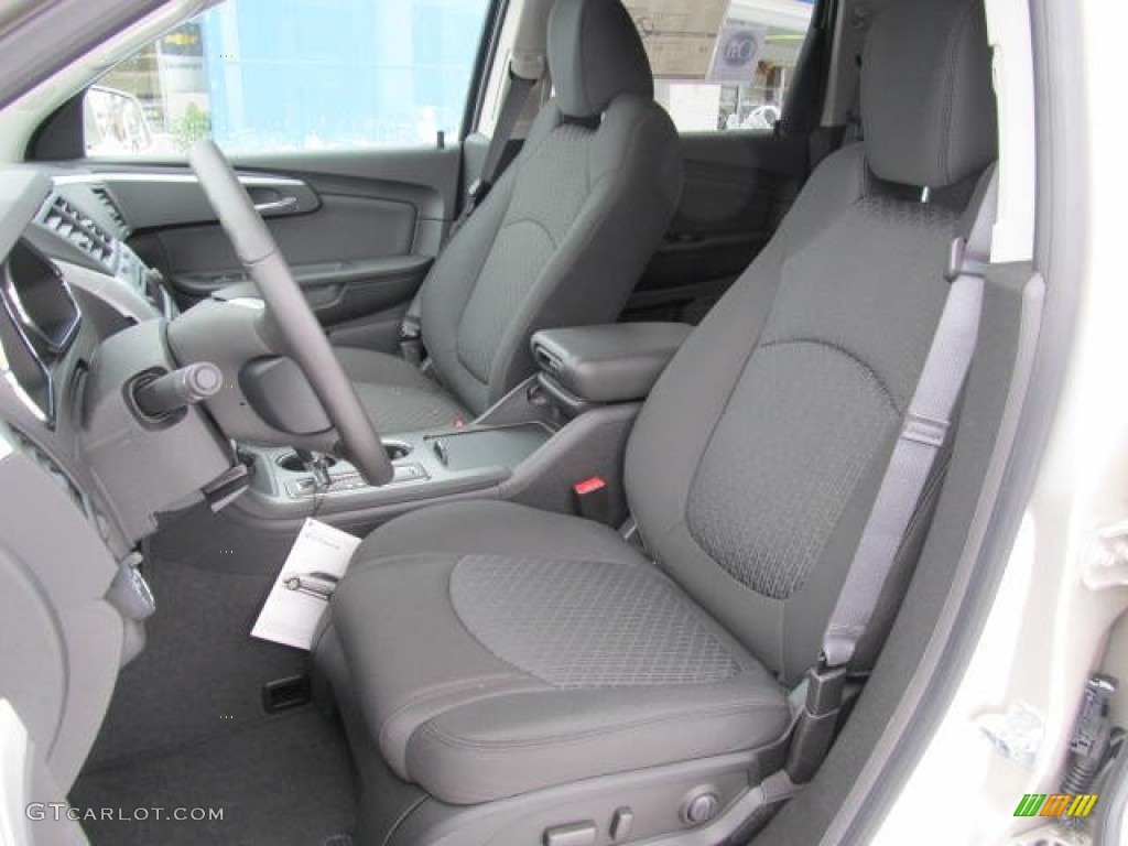Ebony Interior 2012 Chevrolet Traverse LT AWD Photo #59068586