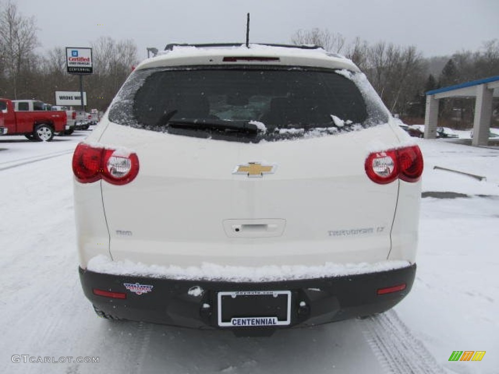 2012 Traverse LT AWD - White / Ebony photo #3