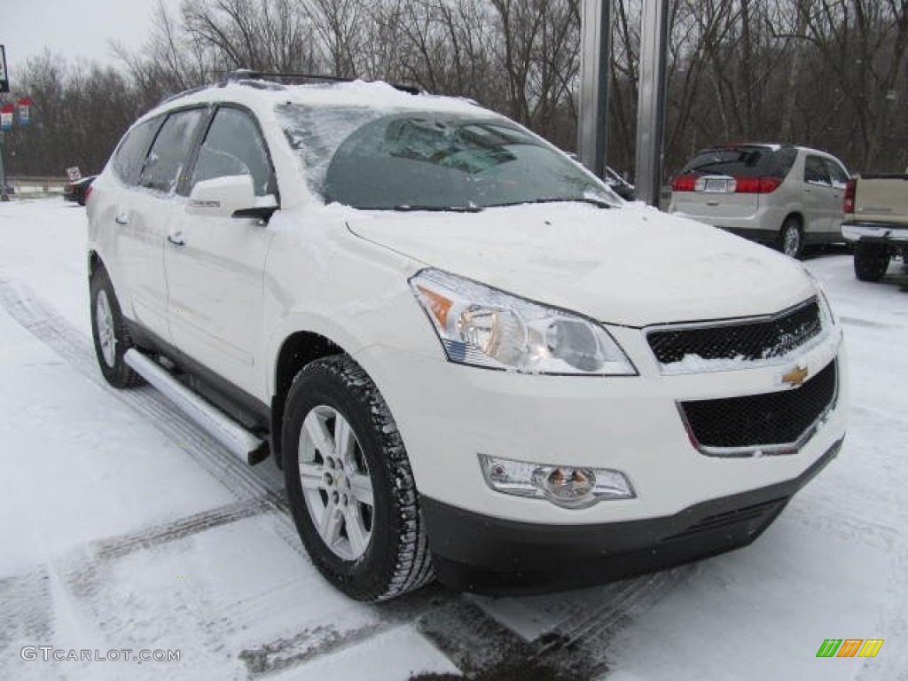 2012 Traverse LT AWD - White / Ebony photo #5