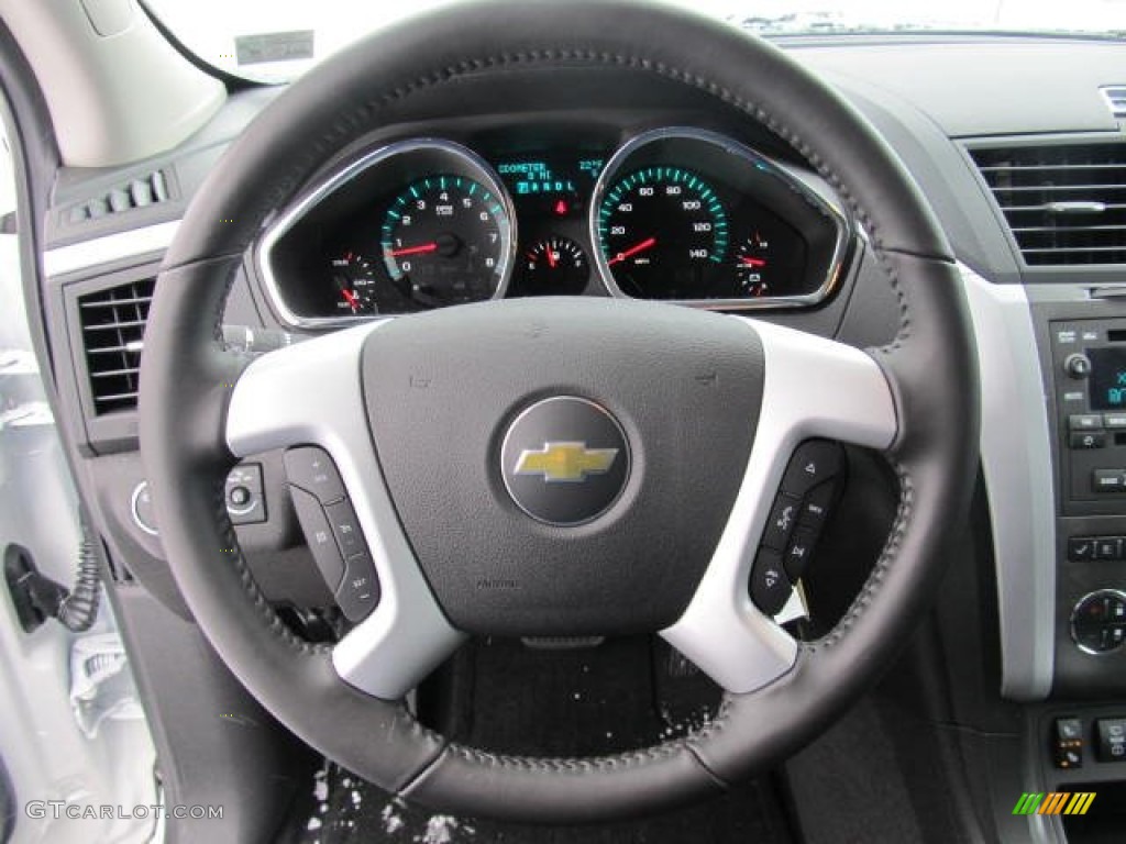 2012 Traverse LT AWD - White / Ebony photo #11