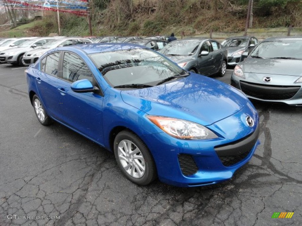 Sky Blue Mica 2012 Mazda MAZDA3 i Touring 4 Door Exterior Photo #59069589