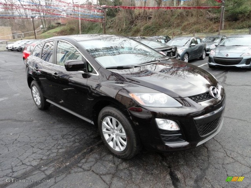 Black Cherry Mica 2012 Mazda CX-7 i Sport Exterior Photo #59069772