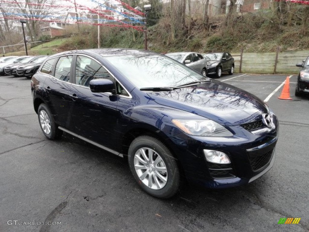 Stormy Blue Mica 2012 Mazda CX-7 i SV Exterior Photo #59069951