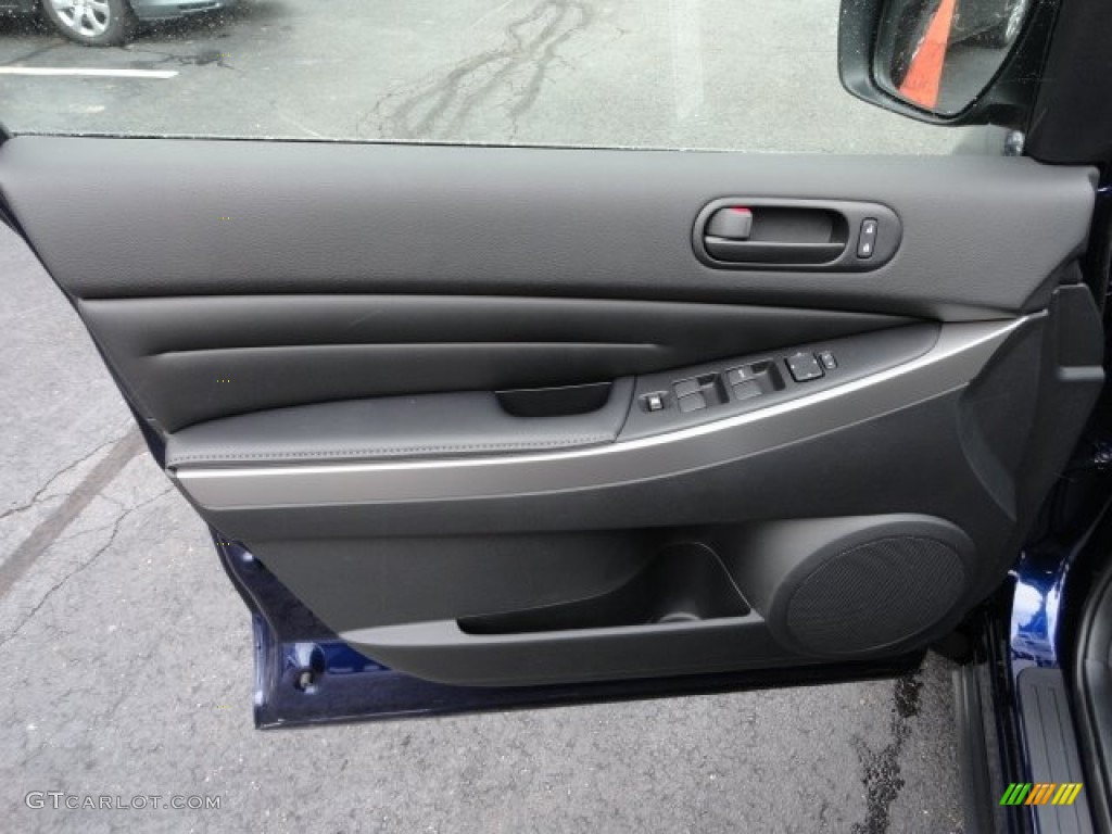 2012 Mazda CX-7 i SV Black Door Panel Photo #59070014