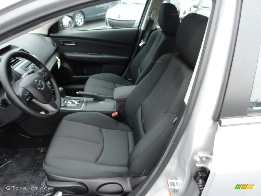 Black Interior 2012 Mazda MAZDA6 i Sport Sedan Photo #59070154