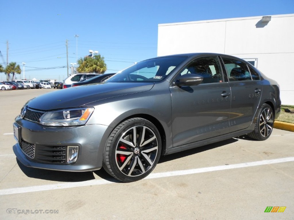 Platinum Gray Metallic 2012 Volkswagen Jetta GLI Autobahn Exterior Photo #59071538